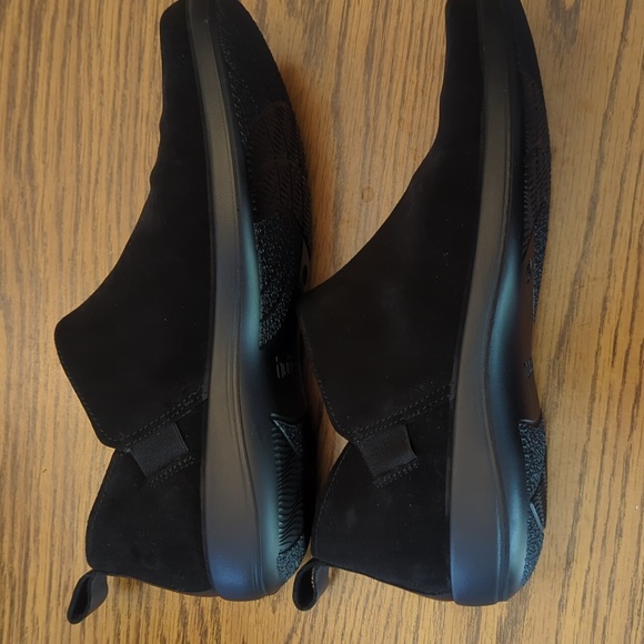 Hotter Women's Black Harmony II shoes - Picture 2 of 8